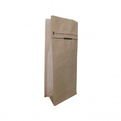 12,5x27,5 Walfli Kraft Metalize Kilitli Flat Bottom